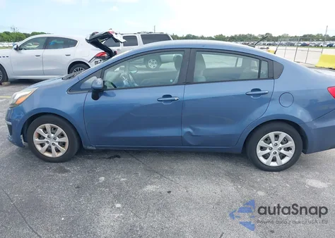 2016 Kia Rio Lx из США, поврежденный, VIN KNADM4A32G6548950